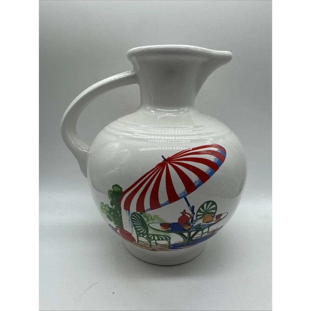 Fiesta Pitcher White 